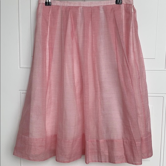 Talbots Dresses & Skirts - Talbots Sheer Overlay Striped Skirt SZ 4